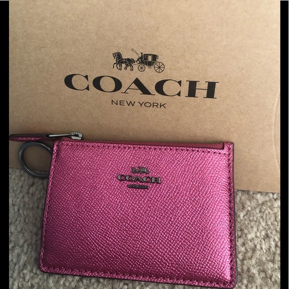 Coach Accessories - LAST ONE!! 💕💕Coach Card Holder Coin Purse💕💕